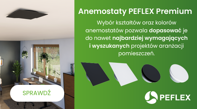 Anemostaty PEFLEX Premium