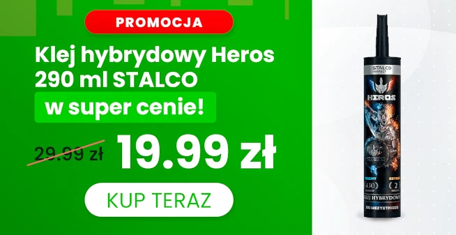 Klej hybrydowy HEROS 290 ml STALCO
