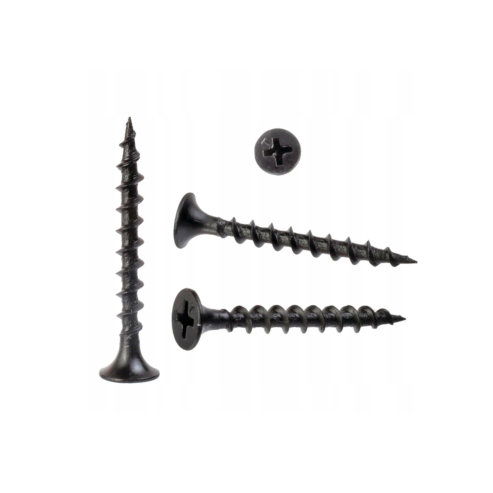 Wkręty fosfatowane do mocowania płyt kartonowo-gipsowych 3,5x35 mm, 200 lub 1000 sztuk STALCO