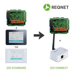 Konwersja płyty sterownika rekuperatorów IZZI STANDARD/CONNECT