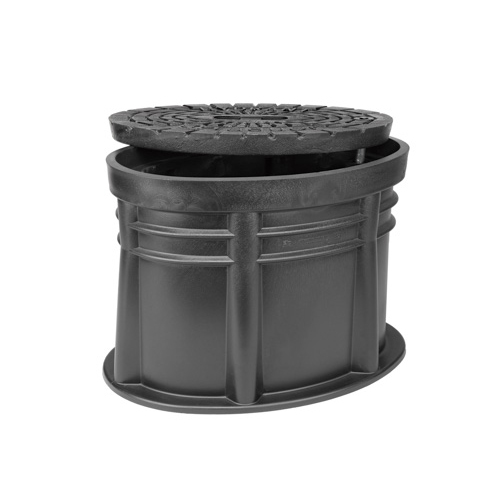 Skrzynka hydrantu 315 mm, wieko żeliwne