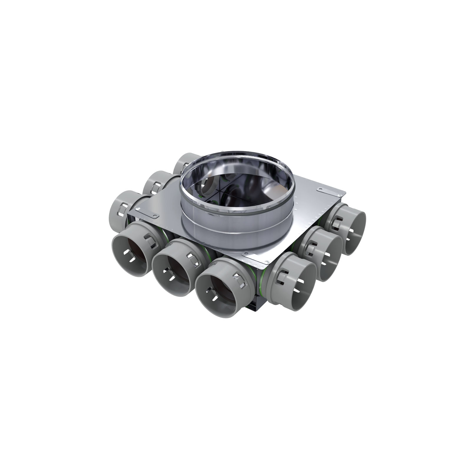 Rozdzielacz płaski góra/dół PEFLEX Standard 9x75/198 NCOX