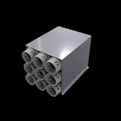 Rozdzielacz trójrzędowy PEFLEX Standard 9x75/198 NCQM