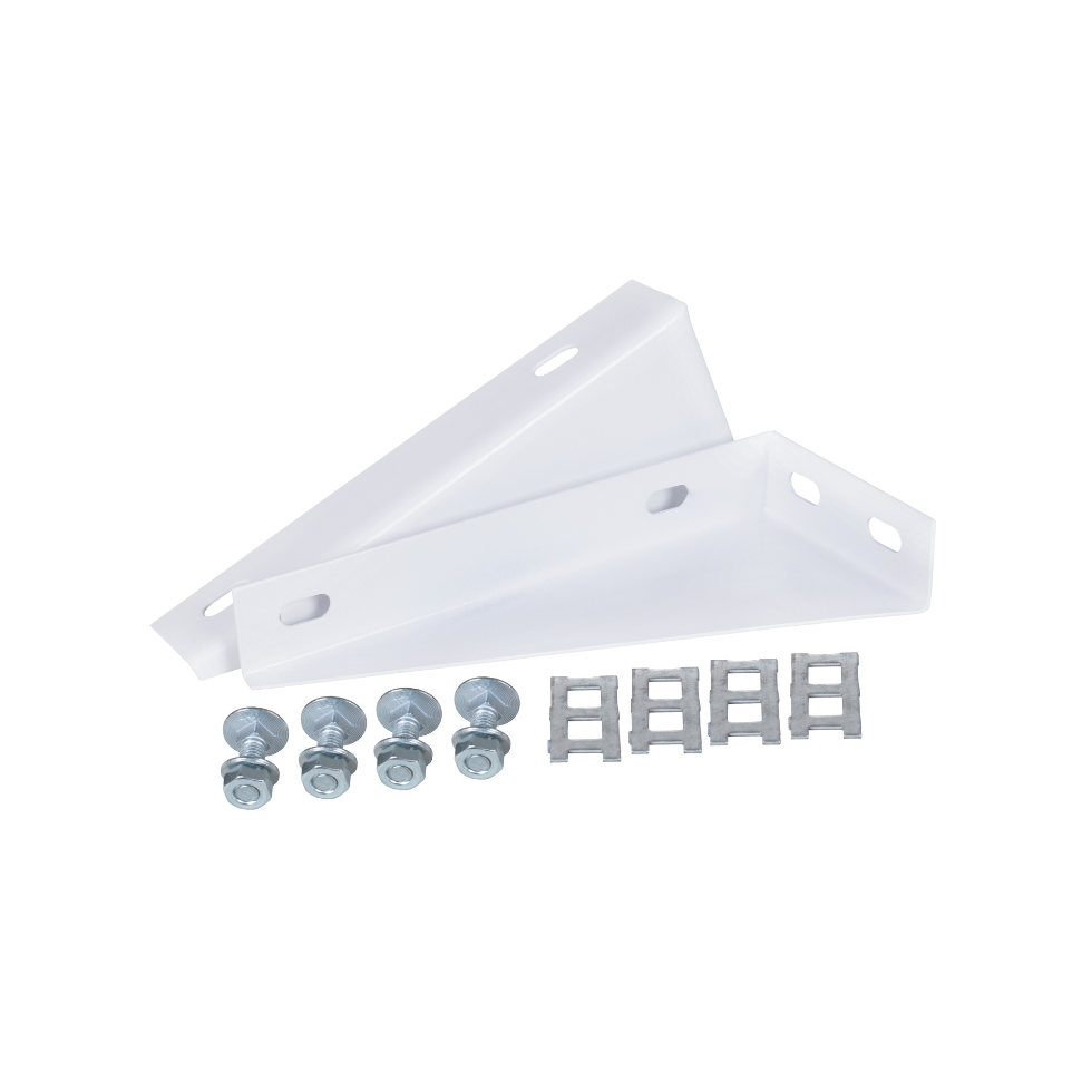 Wspornik umywalki ze śrubami mocującymi