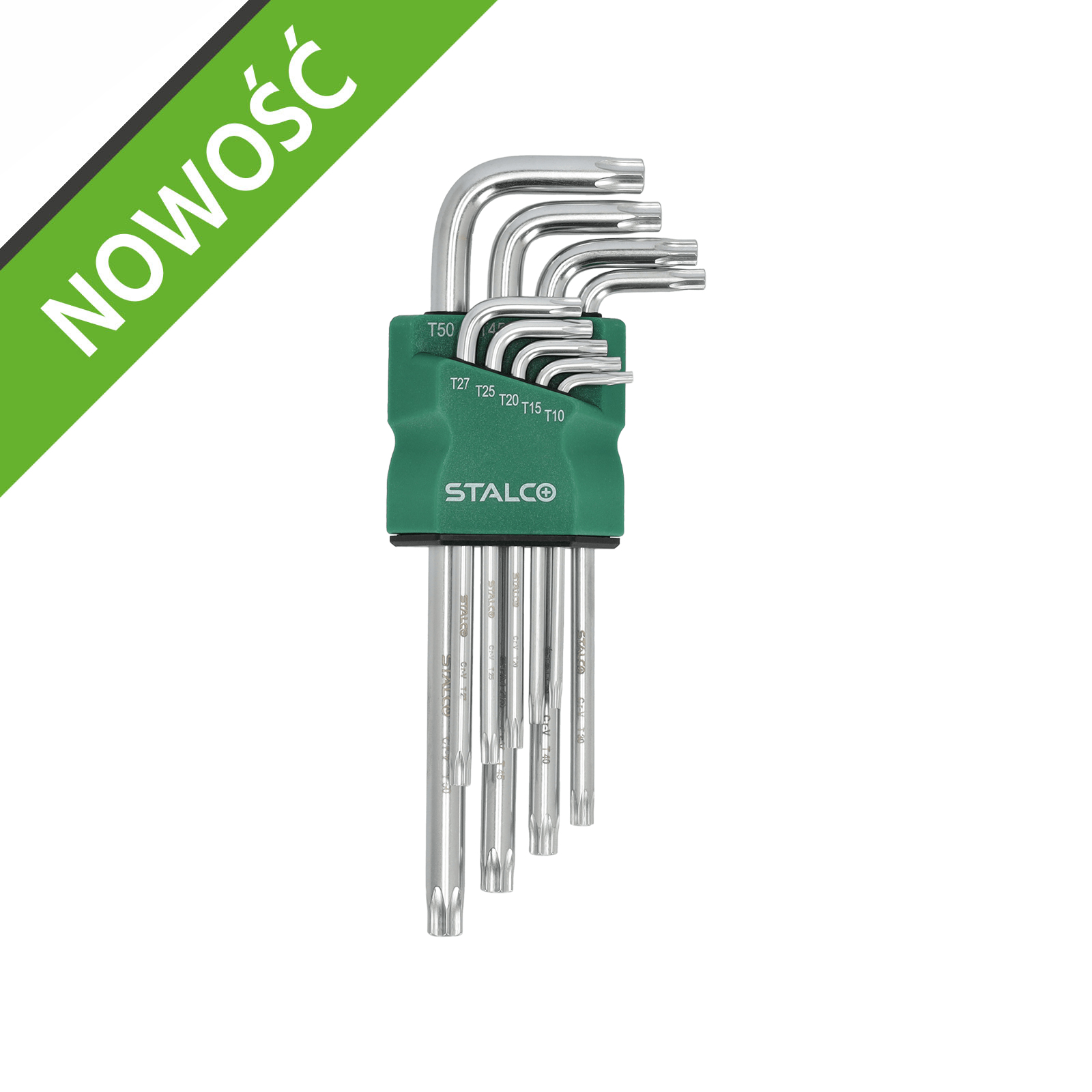 Klucze TORX z otworem / sześciokątne (imbusowe) STALCO