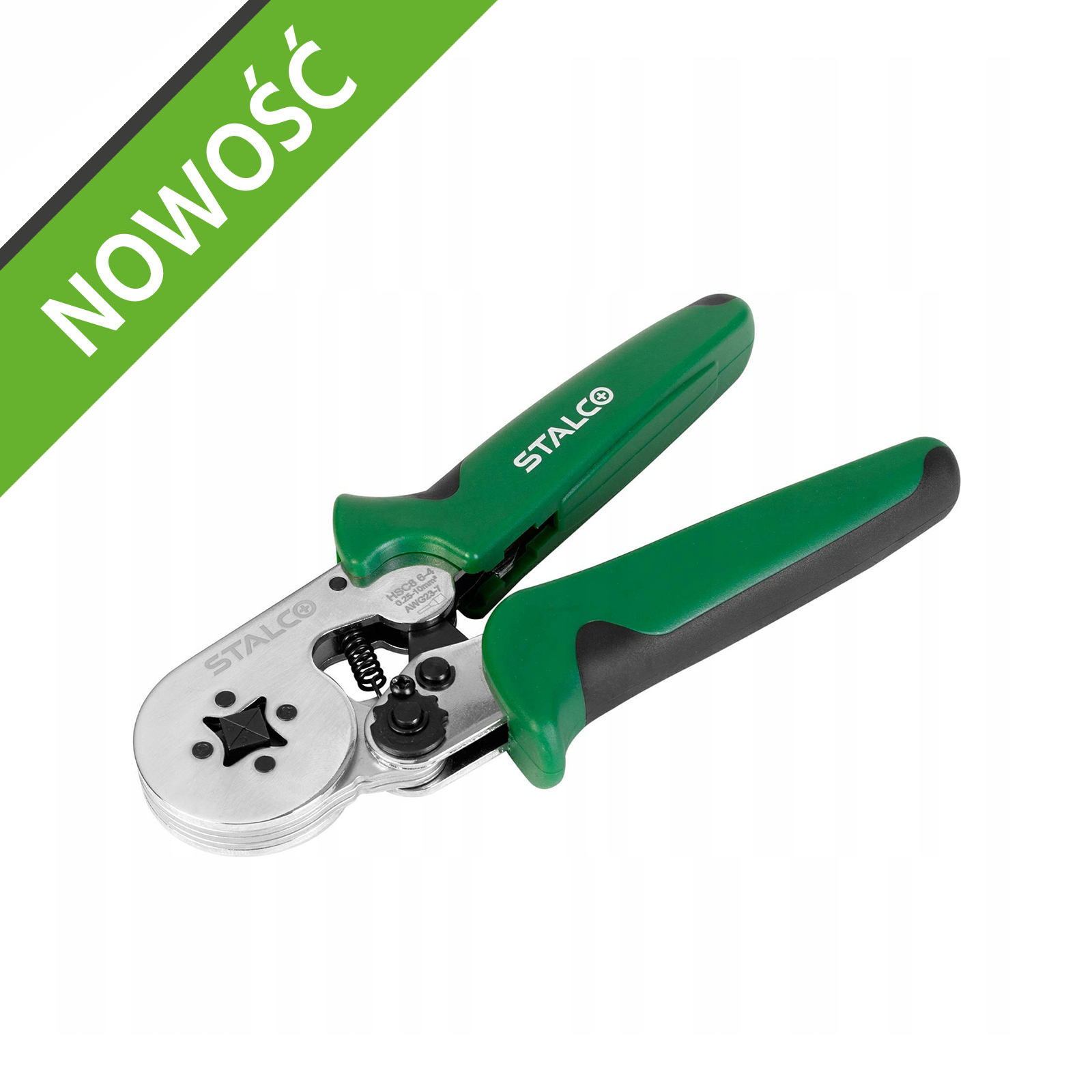 Szczypce do zaciskania końcówek tulejkowych 0,25-6 mm STALCO