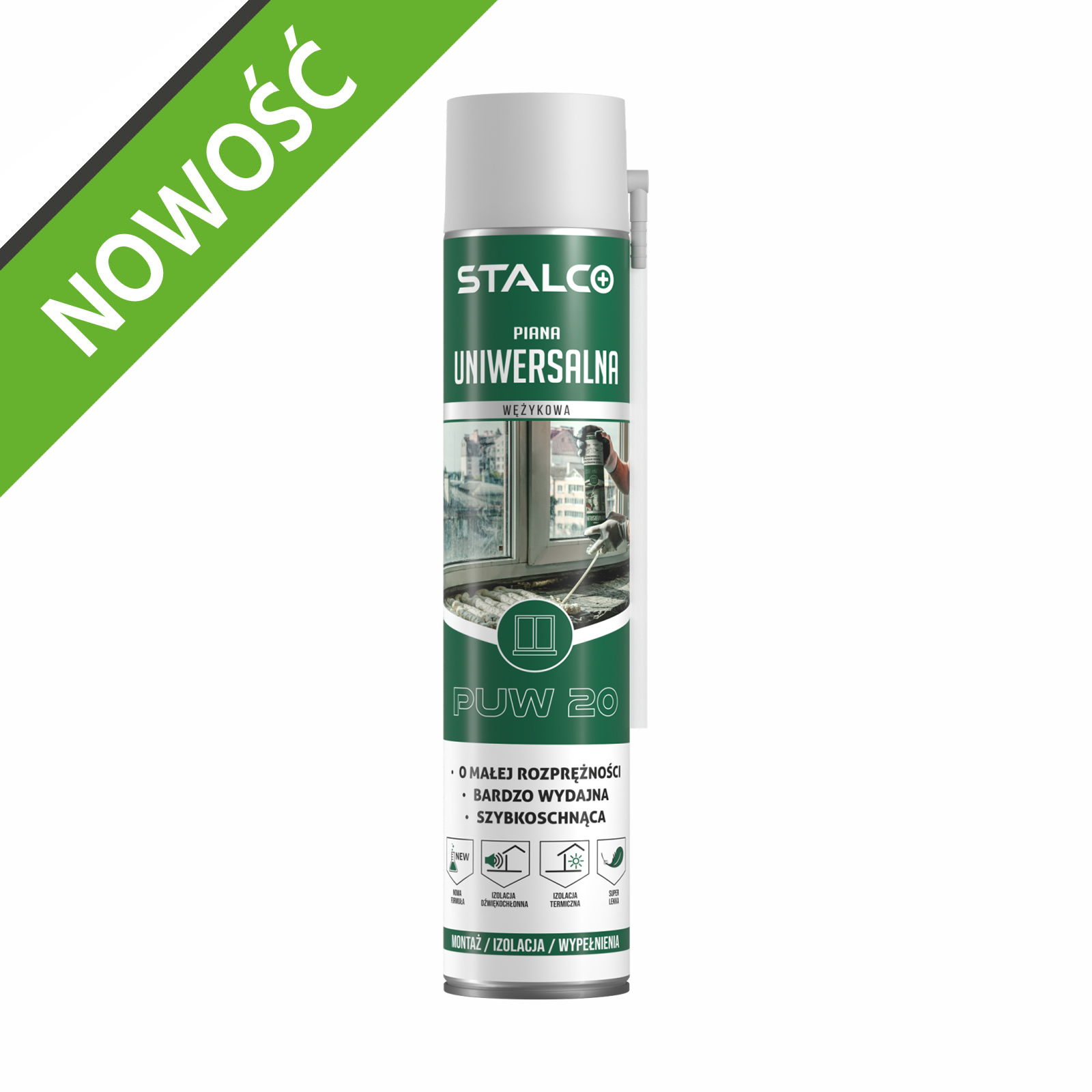 Piana uniwersalna wężykowa PUW20 750ml STALCO