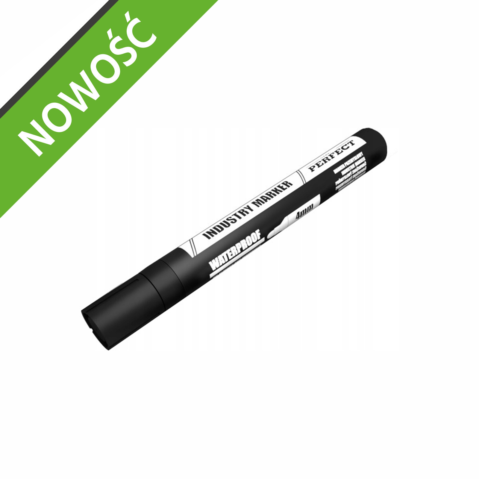 Marker permanentny 1,5-3mm czarny STALCO Perfect
