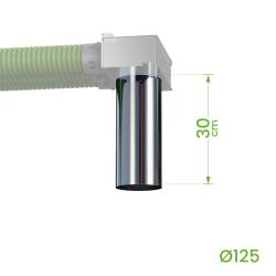 Przedłużenie króćca do skrzynek rozprężnych PEFLEX INOX