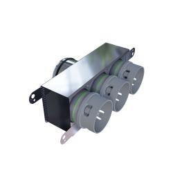 Skrzynka rozprężna przelotowa PEFLEX INOX – Ø75, Ø90 mm