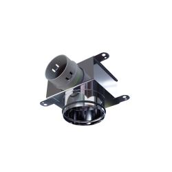 Skrzynka rozprężna kątowa PEFLEX INOX – Ø50, Ø75, Ø90 mm