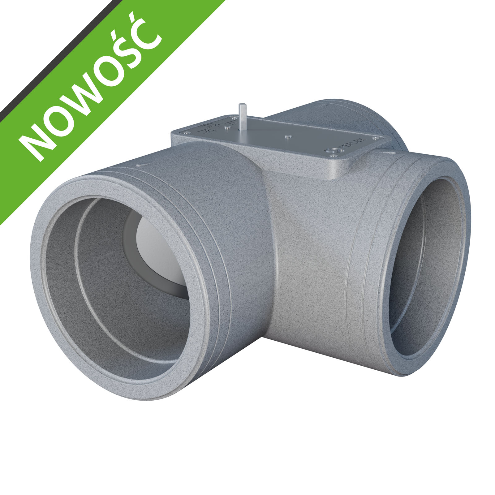 Trójnik PEFLEX EPS 2.0 z przepustnicą regulacyjną