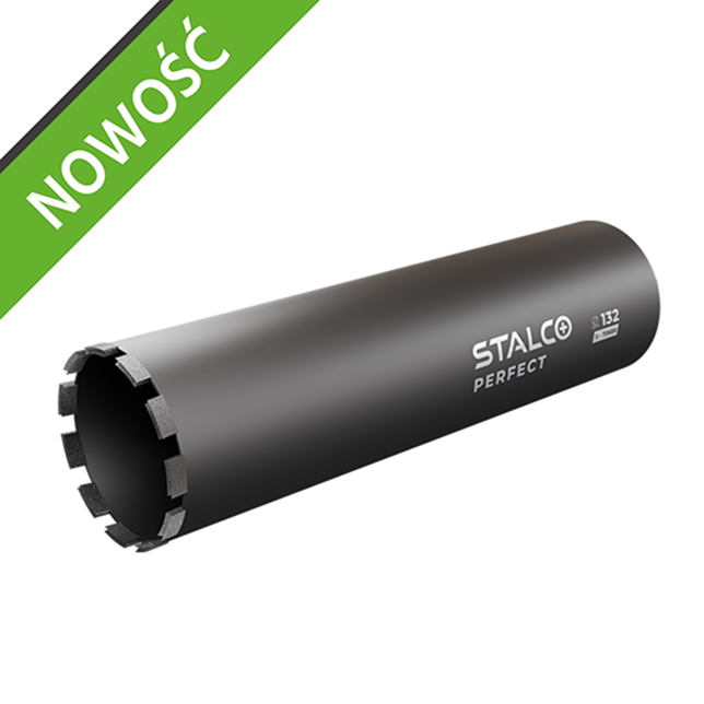 Diamentowa koronka wiertnicza SHARK 132/450 mm STALCO Perfect