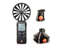 Anemometr testo 417 - zestaw z dwoma rękawami pomiarowymi